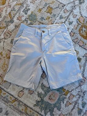 American Eagle Men’s Classic 10” Khaki Shorts Size 28 | Summer Stretch